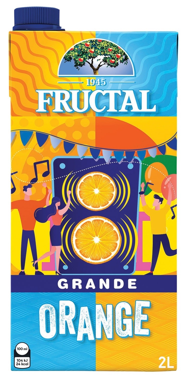 Fructal Grande Naranča 2.000 L