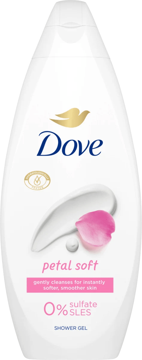 Gel za tuširanje Dove Petal Soft XXL 0.450 L