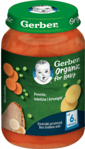 Gerber Kašica povrće teletina 0.190 kg