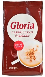 Gloria Cappuccino Čokolada 0.200 kg