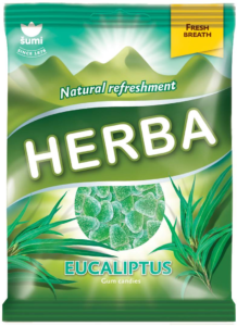 Šumi Bomboni Gumi Herba Eukaliptus 0.090 kg