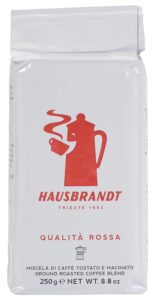Hausbrandt Kava Qualita Rossa mljevena 0.250 kg
