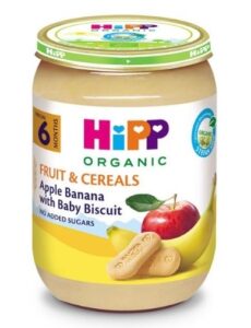 Kašica Hipp jabuka, banana i keks 0.190 kg
