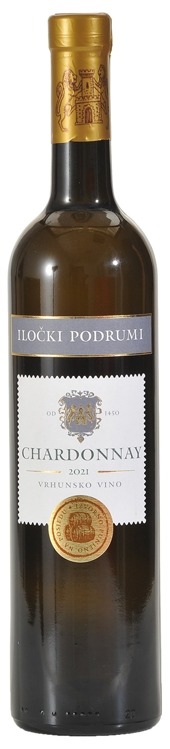 Iločki Podrumi Vino Chardonnay Vrhunsko 0.75L 0.750 L