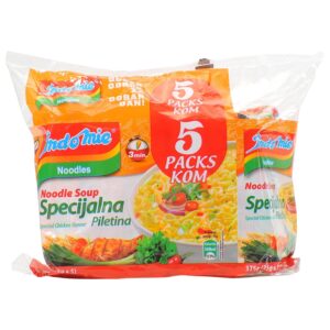Indomie Juha instant s tjesteninom spec. piletina 5u1 375 g indo mie