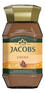 Kava instant Jacobs Crema Gold 0.200 kg