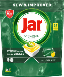 Jar All In One Lemon kapsule za perilicu posuđa 67.000 kom