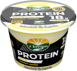 Z bregov Jogurt Protein Skyr Bourbon Vanilija 0.200 kg
