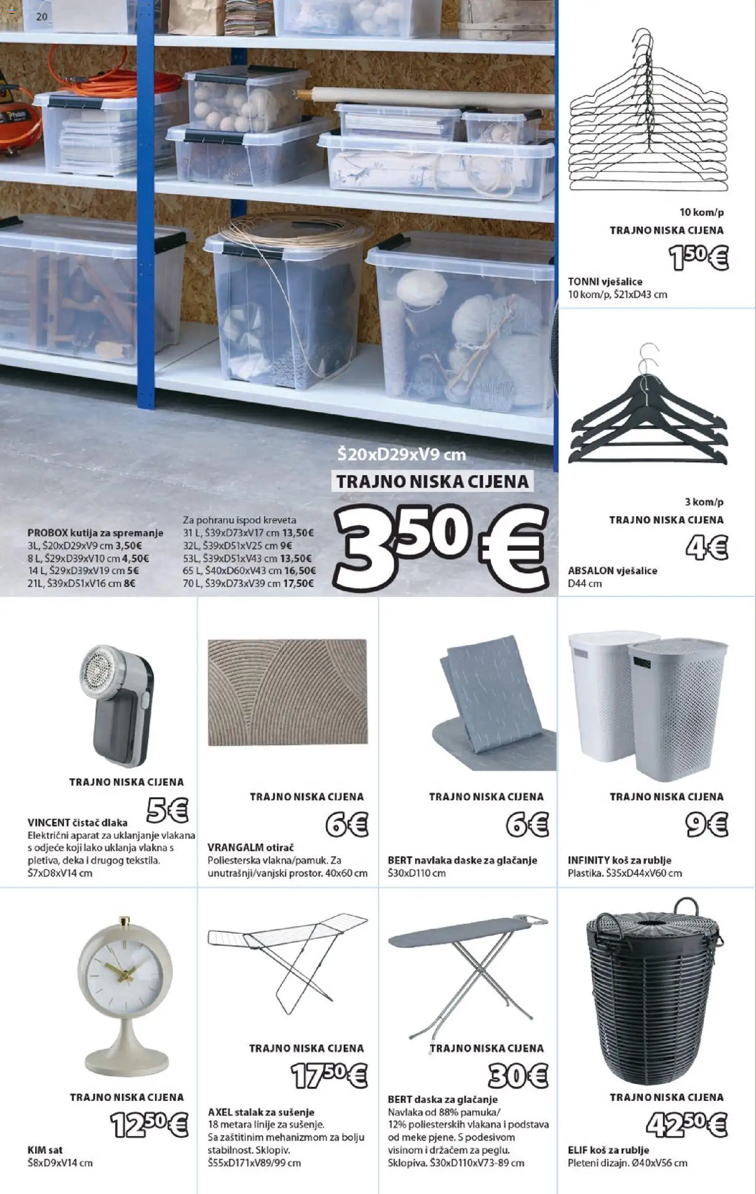 JYSK katalog akcija strana 20 – vrijedi od 2.9. do 8.9.2026.