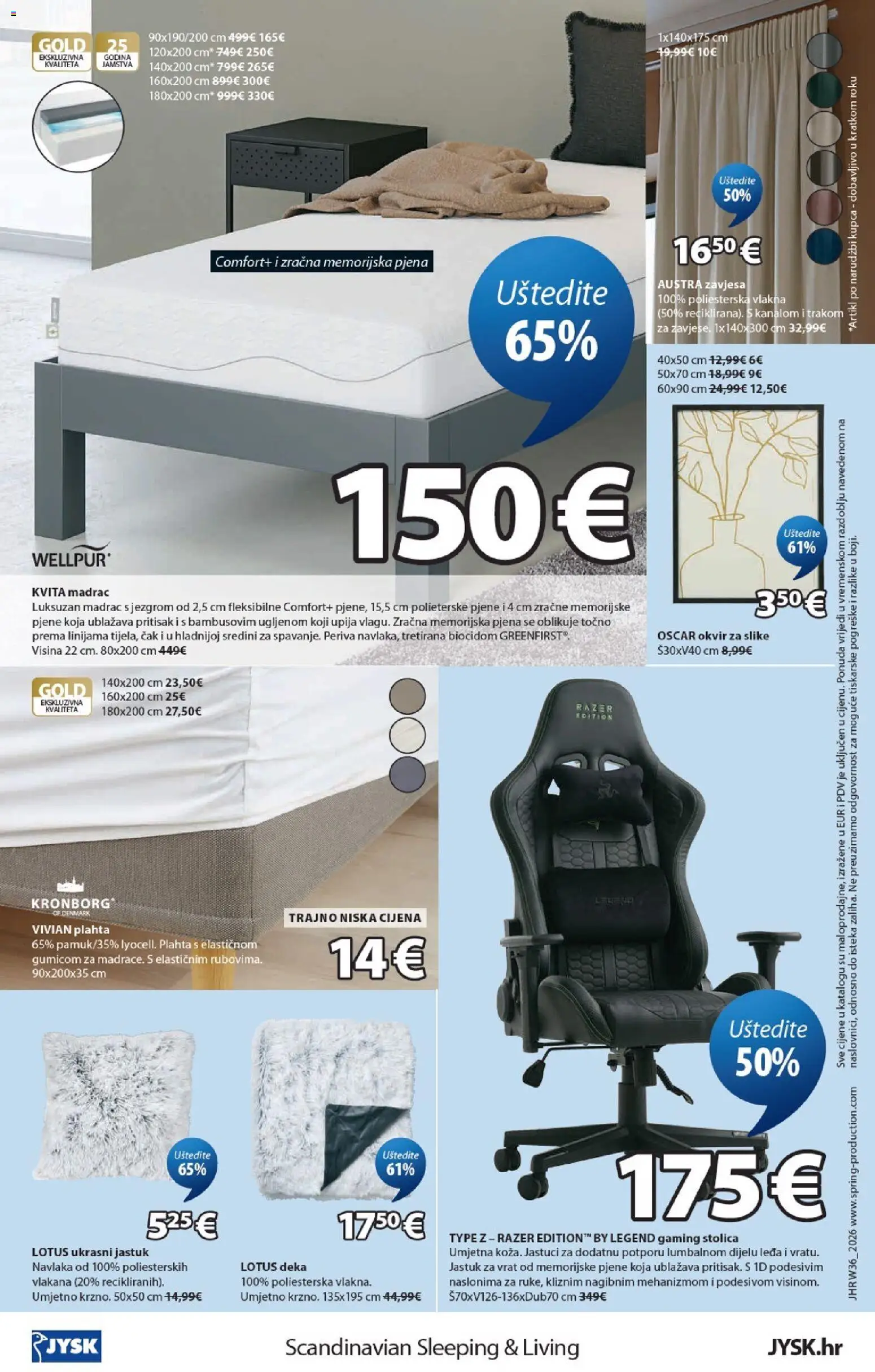JYSK katalog akcija strana 24 – vrijedi od 2.9. do 8.9.2026.
