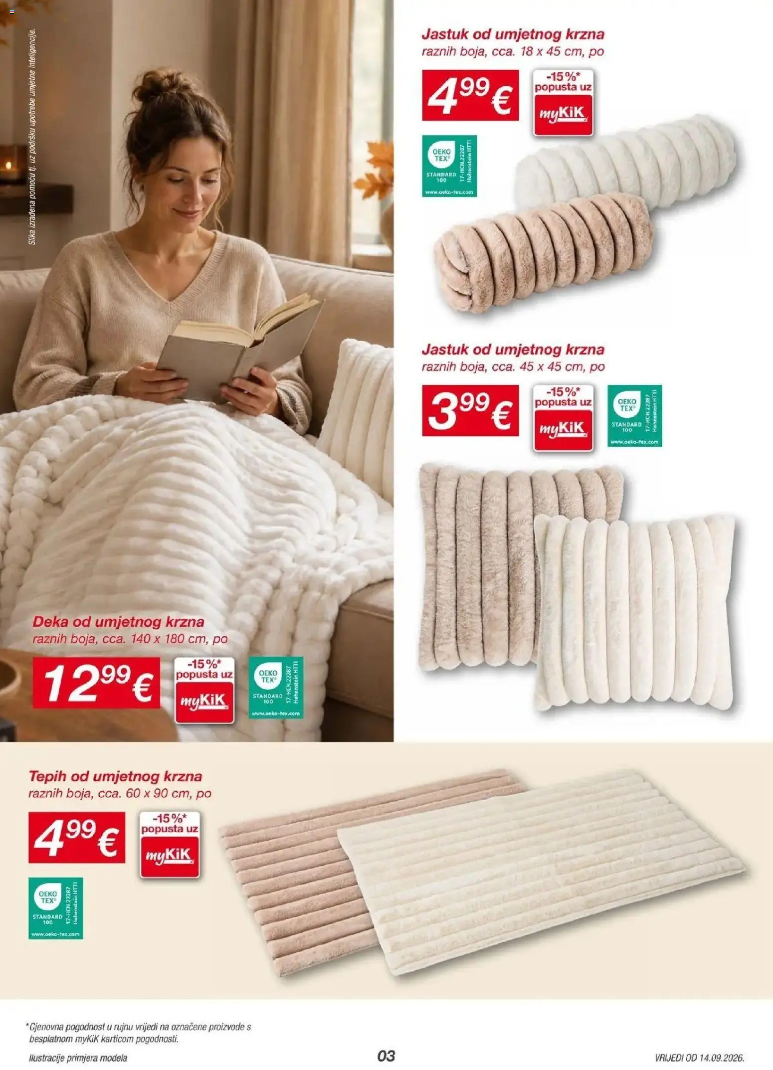 JYSK katalog akcija strana 3 – vrijedi od 14.9. do 20.9.2026.