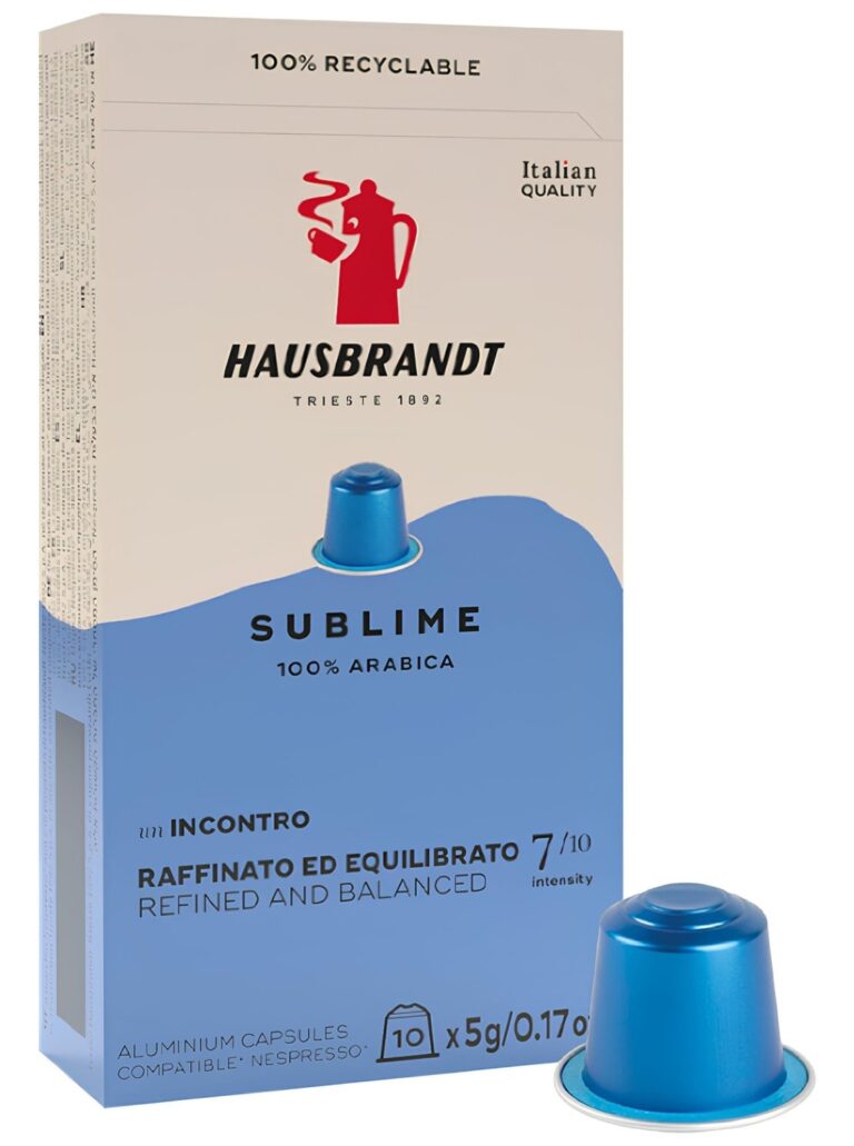 Hausbrandt Kava Kapsule Sublime 100% Arabica 0.050 kg