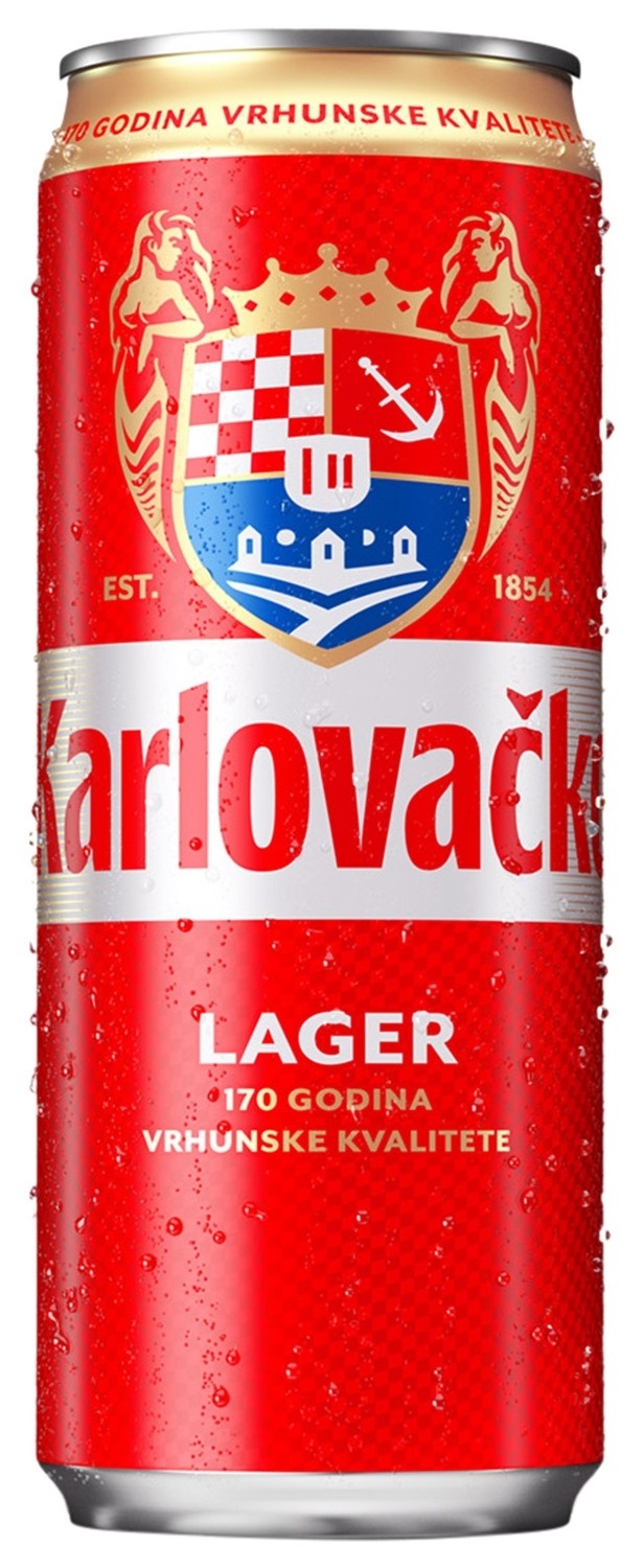 Pivo Karlovačko Limenka 0.330 L