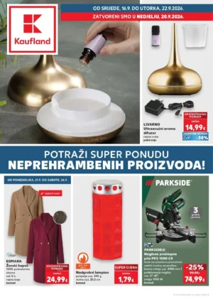 Kaufland katalog 16.9. – 22.9.2026.