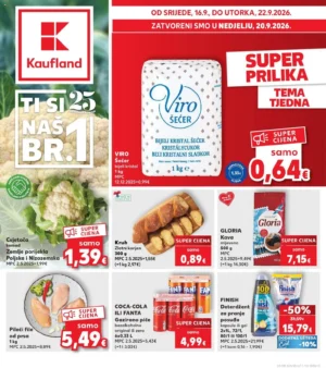 Kaufland katalog 16.9. – 22.9.2026.