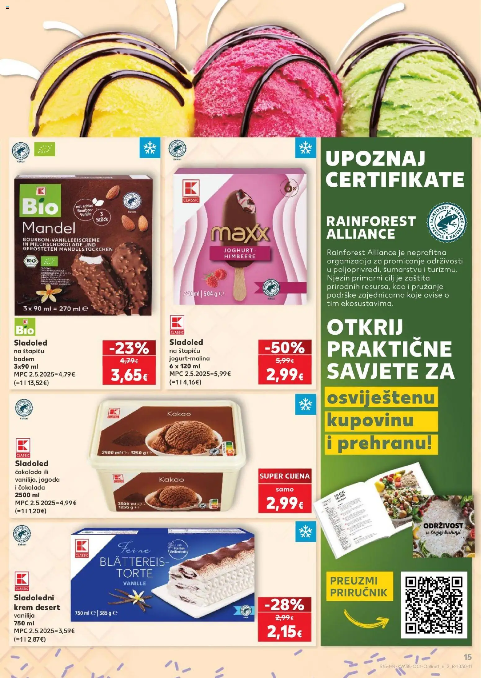 Kaufland katalog akcija strana 15 – vrijedi od 16.9. do 22.9.2026.