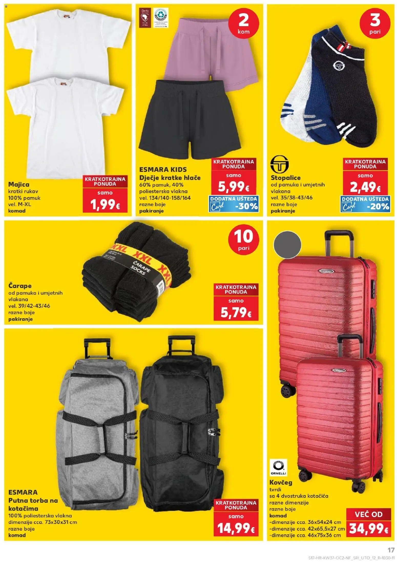 Kaufland katalog akcija strana 17 – vrijedi od 9.9. do 15.9.2026.