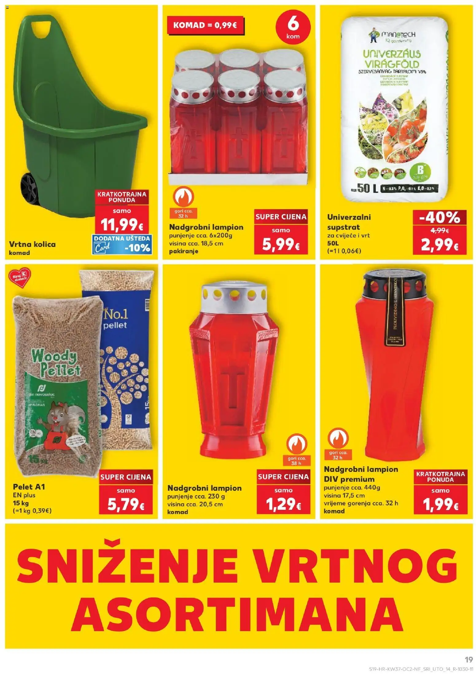 Kaufland katalog akcija strana 19 – vrijedi od 9.9. do 15.9.2026.