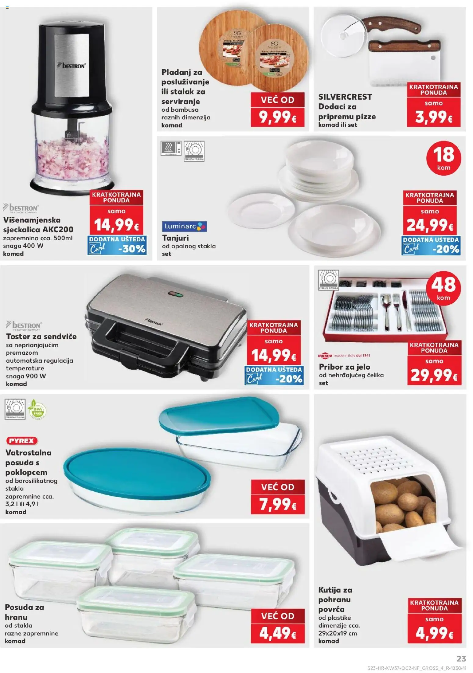 Kaufland katalog akcija strana 23 – vrijedi od 9.9. do 15.9.2026.