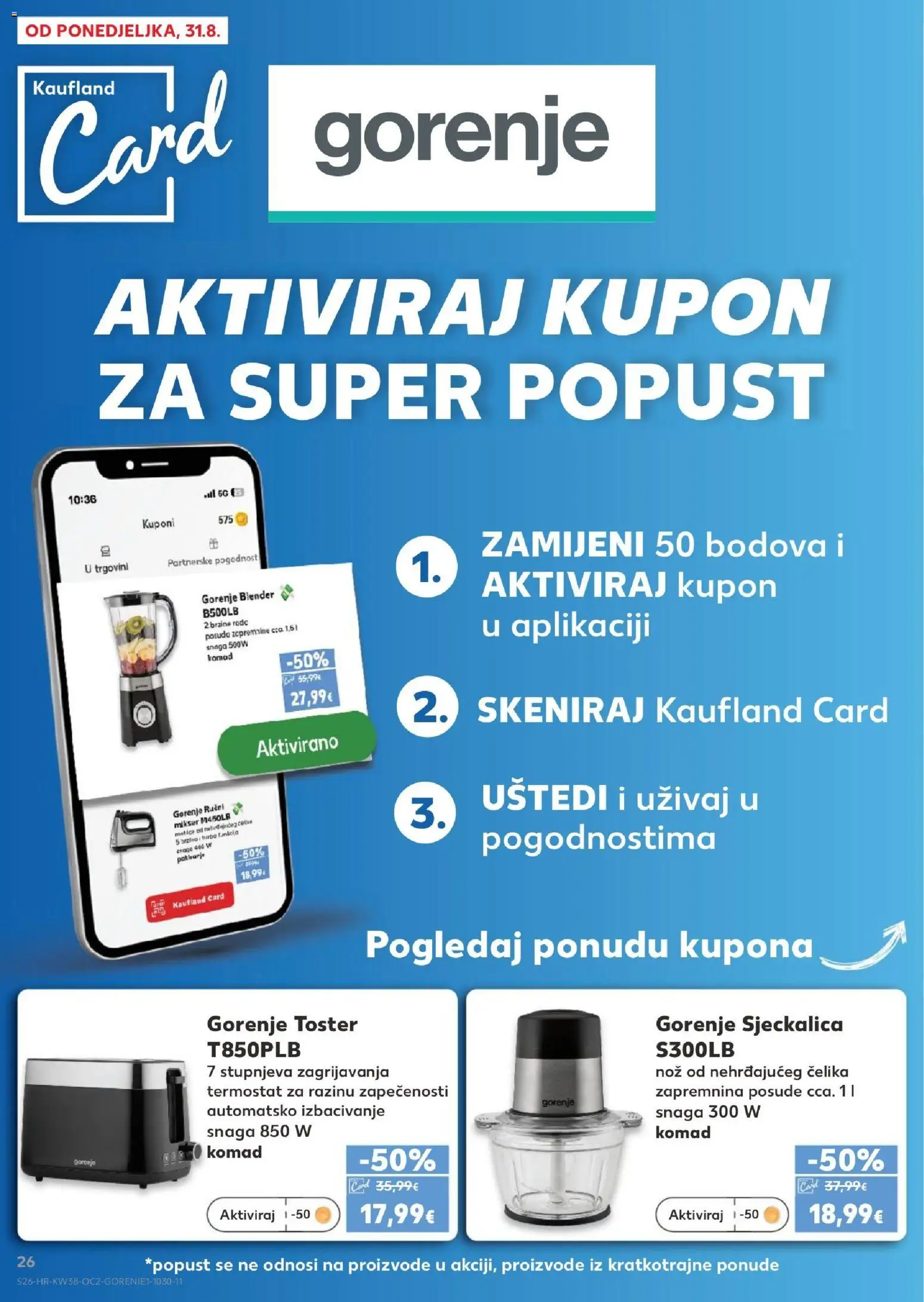 Kaufland katalog akcija strana 26 – vrijedi od 16.9. do 22.9.2026.