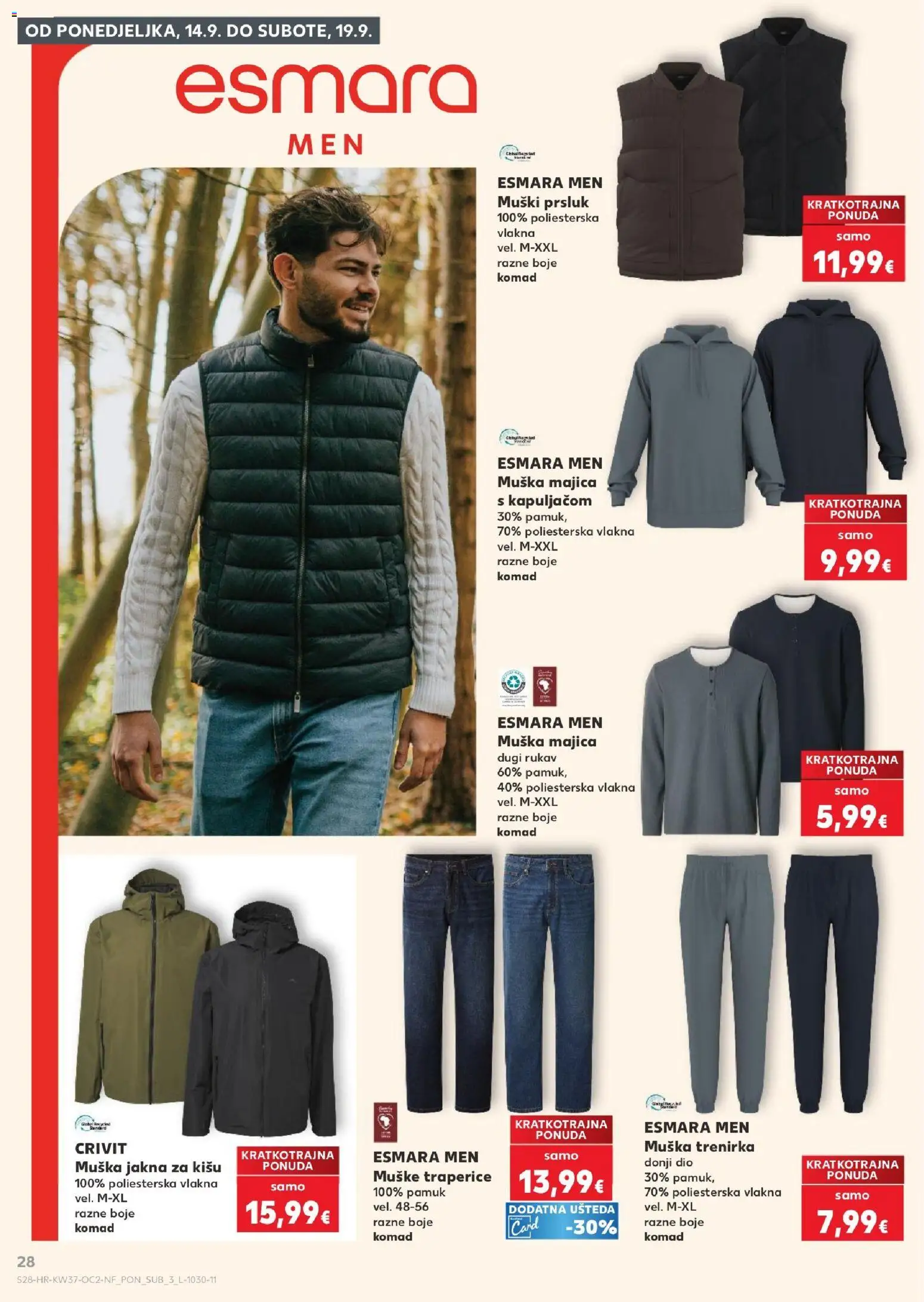 Kaufland katalog akcija strana 28 – vrijedi od 9.9. do 15.9.2026.