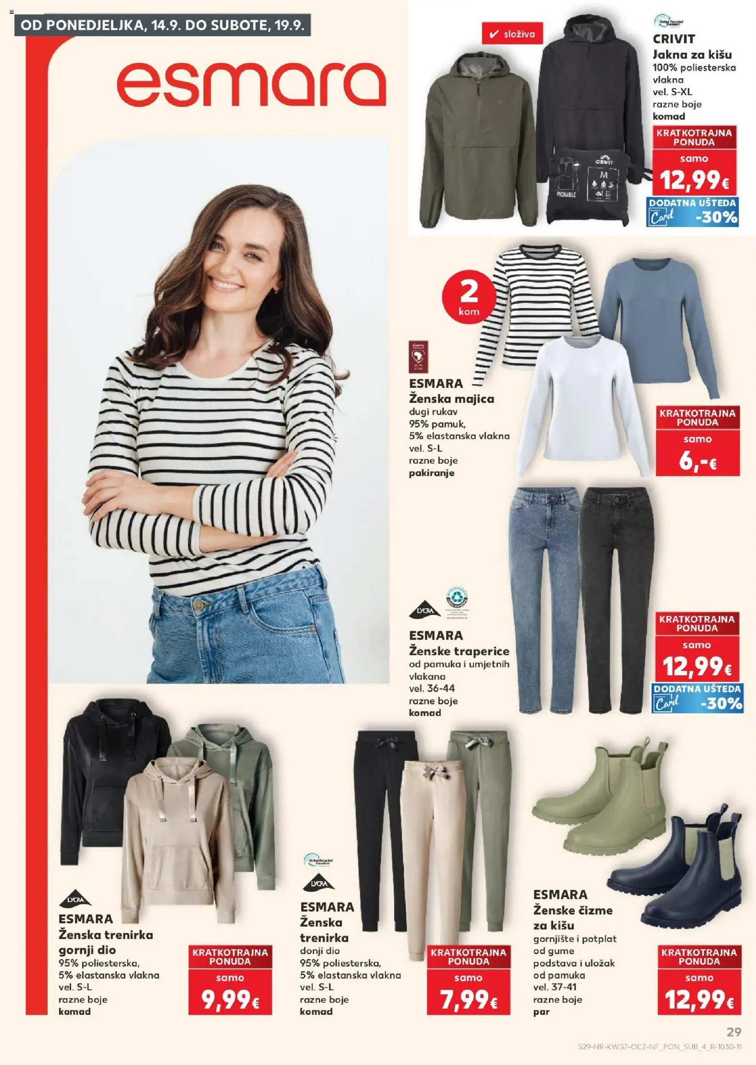 Kaufland katalog akcija strana 29 – vrijedi od 9.9. do 15.9.2026.