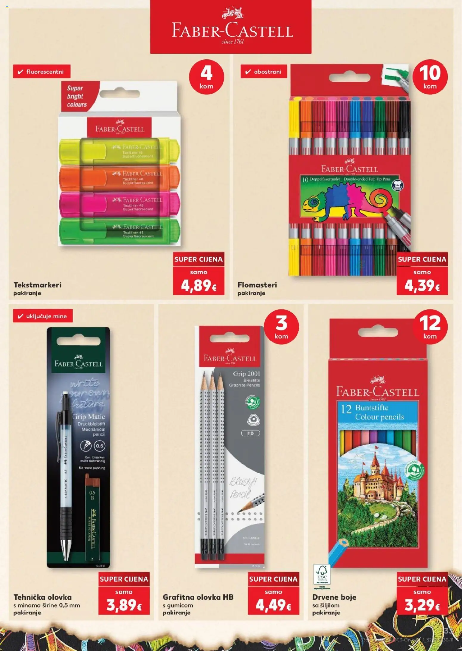 Kaufland katalog akcija strana 33 – vrijedi od 1.9. do 13.9.2026.