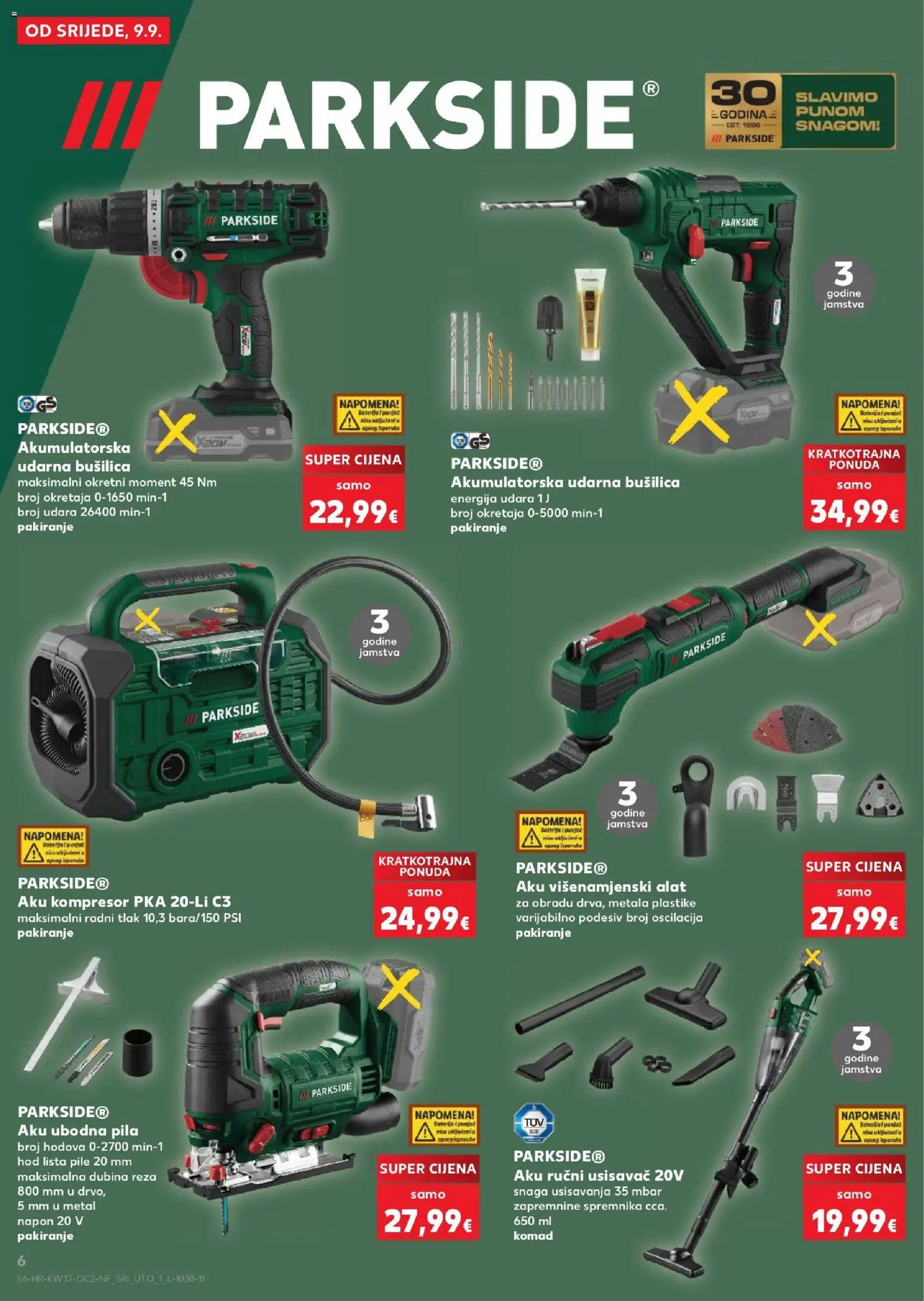 Kaufland katalog akcija strana 6 – vrijedi od 9.9. do 15.9.2026.