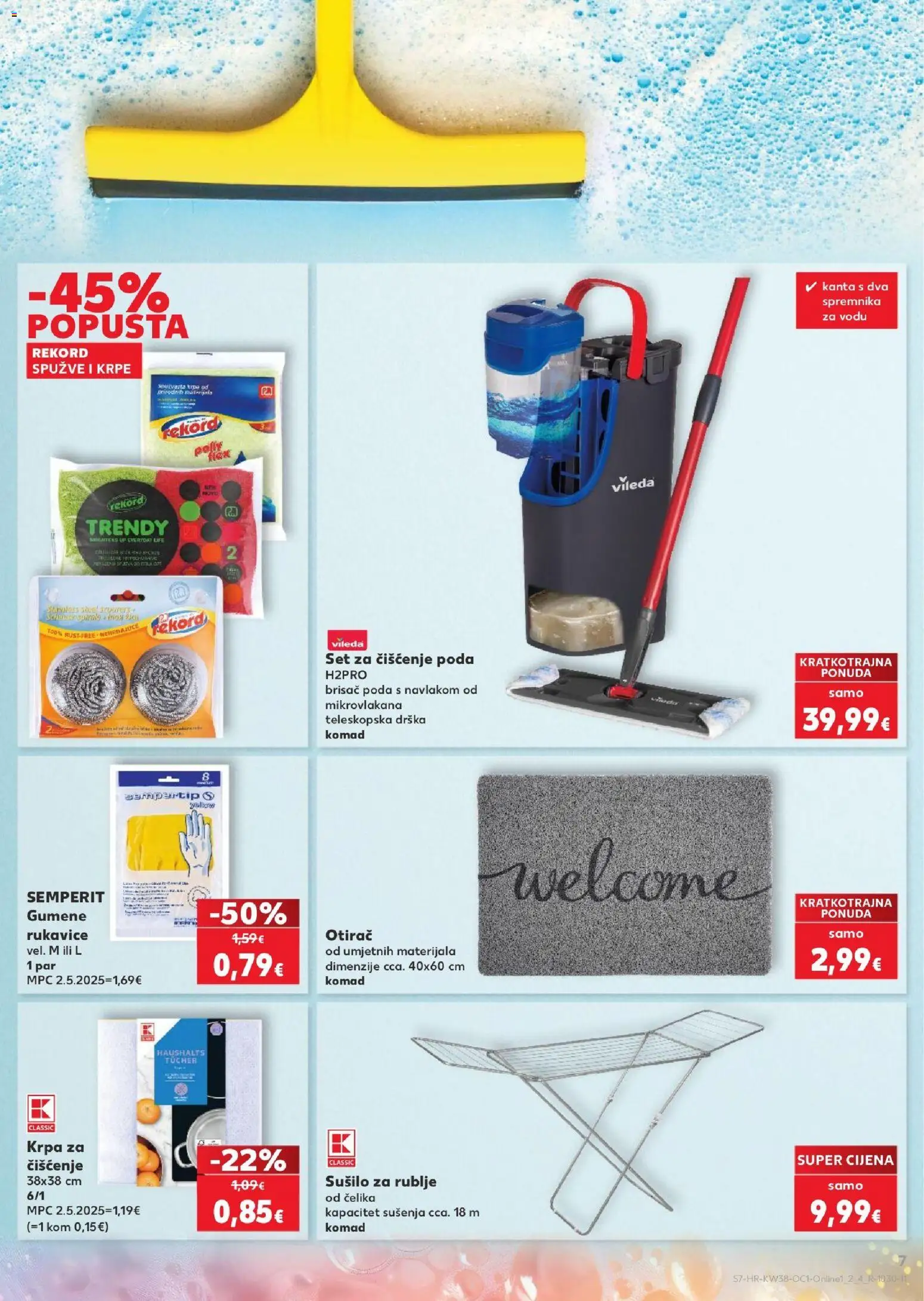 Kaufland katalog akcija strana 7 – vrijedi od 16.9. do 22.9.2026.