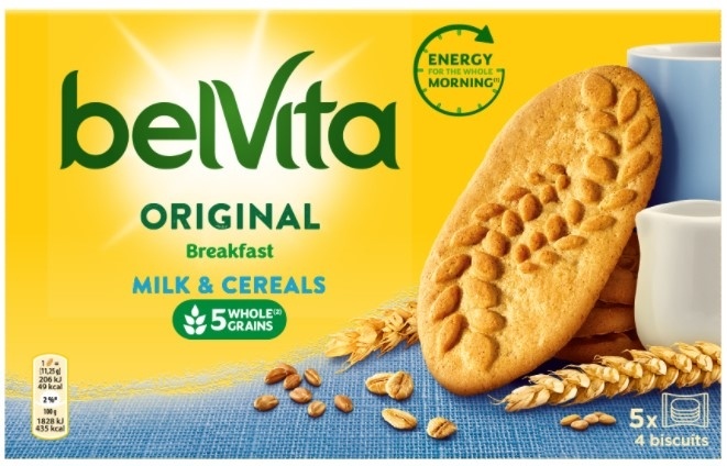 Keksi Belvita Žitarice i Mlijeko 0.225 kg