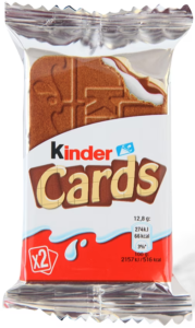 Ferrero Keksi Kinder Cards 0.026 kg