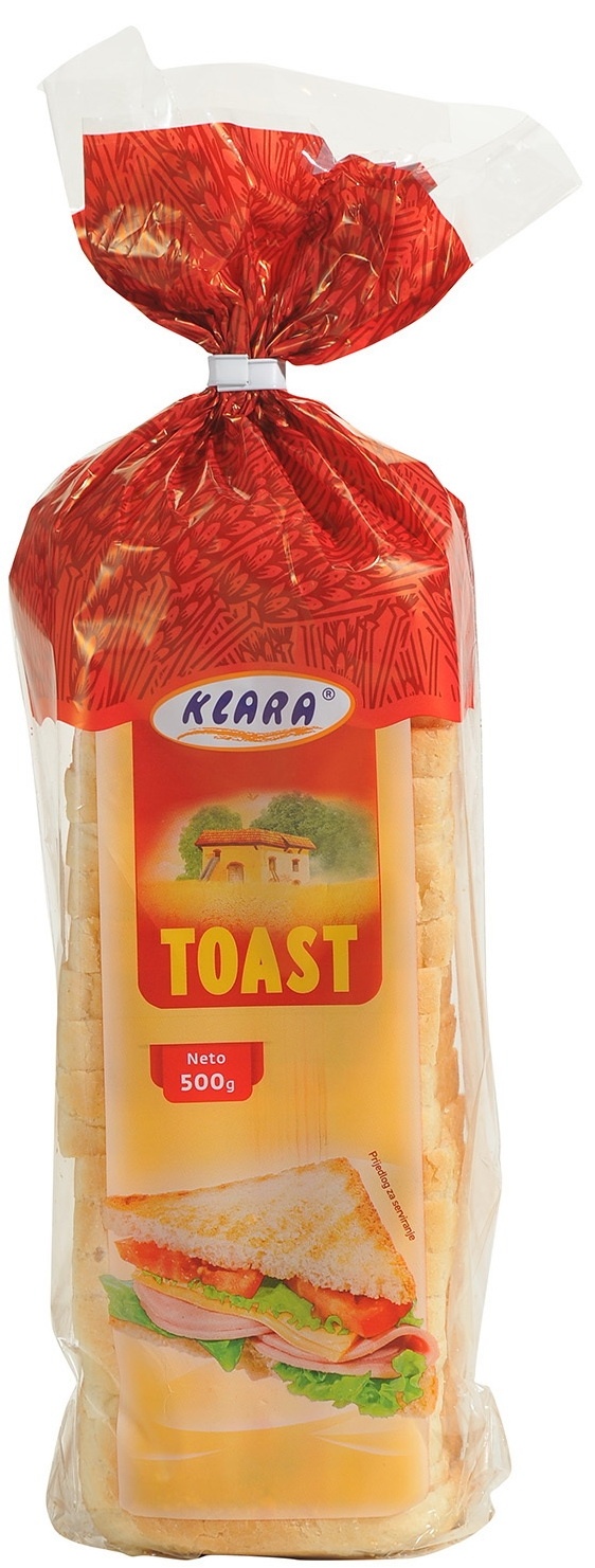 Toast kruh Klara 0.500 kg