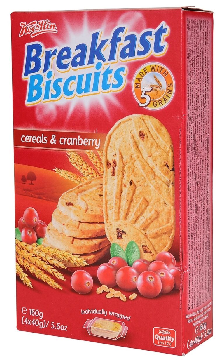Koestlin Keks Breakfast Žitarice i Brusnica 0.160 kg