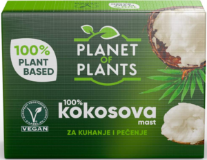 Planet of Plants Kokosova mast POP za kuhanje 0.250 kg