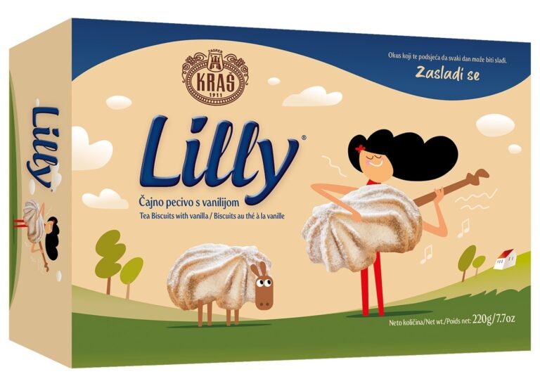 Kraš Keks Lilly Vanilin 0.220 kg