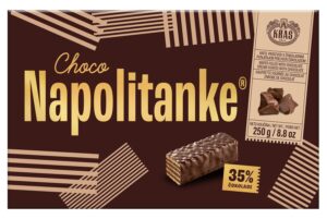 Kraš Napolitanke čokoladne 0.250 kg