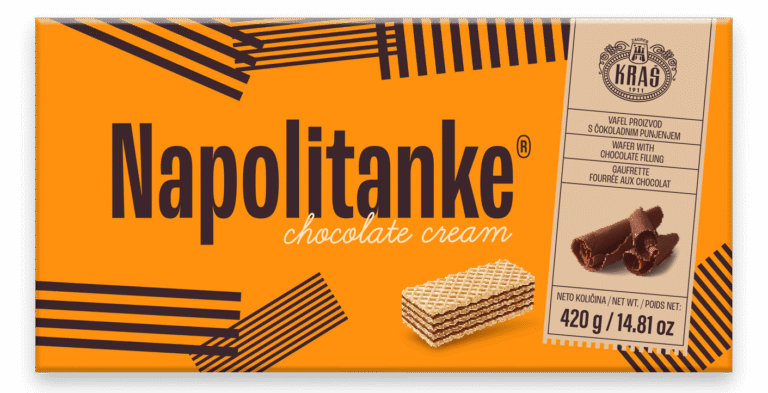 Kraš Napolitanke čokoladne 0.420 kg