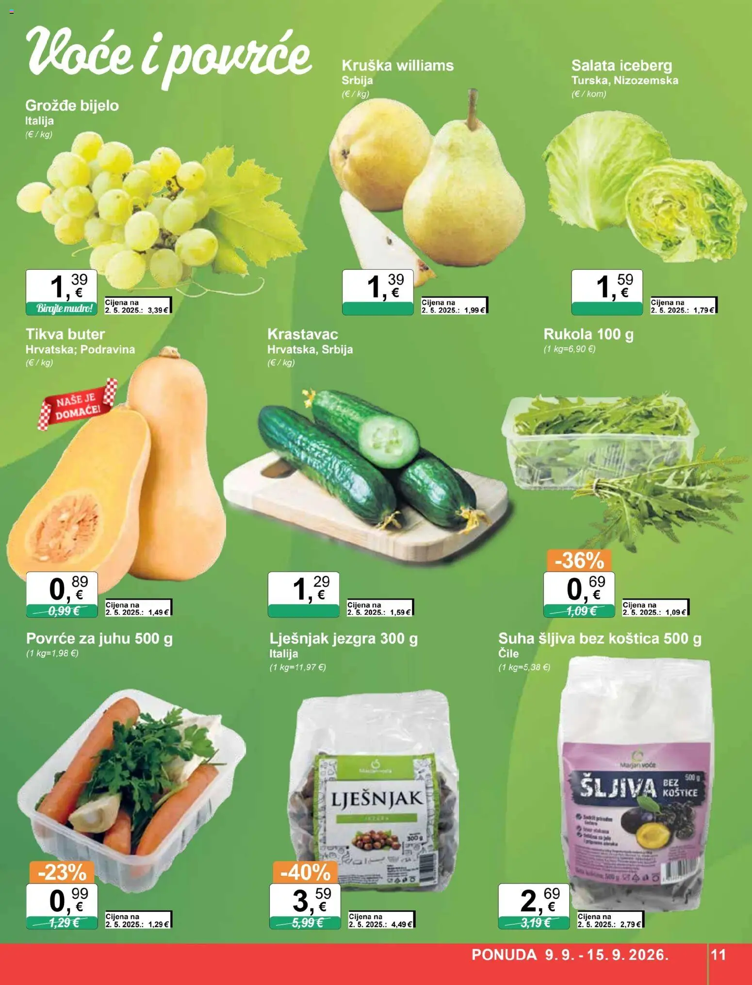 KTC katalog akcija strana 11 – vrijedi od 9.9. do 15.9.2026.