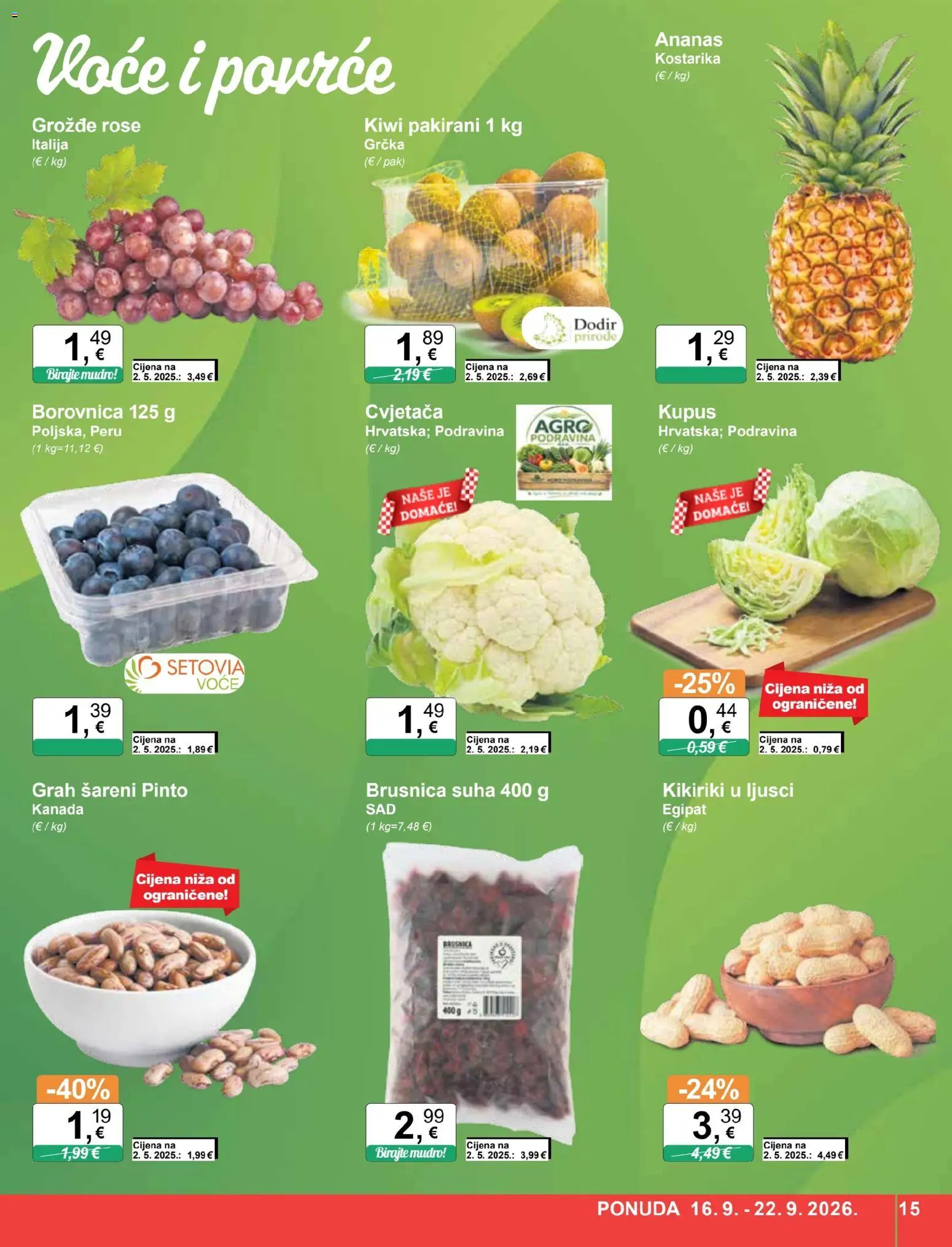 KTC katalog akcija strana 15 – vrijedi od 16.9. do 22.9.2026.