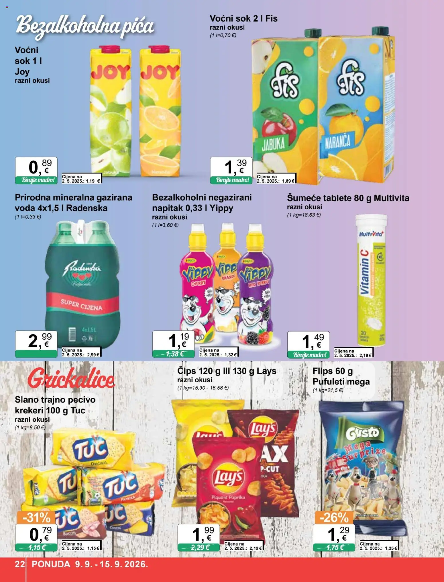 KTC katalog akcija strana 22 – vrijedi od 9.9. do 15.9.2026.