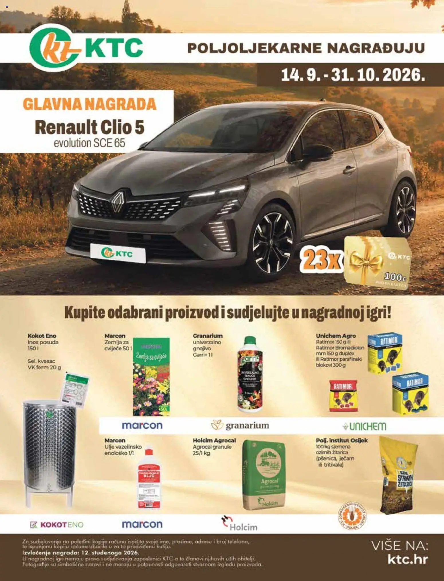 KTC katalog akcija strana 23 – vrijedi od 16.9. do 29.9.2026.