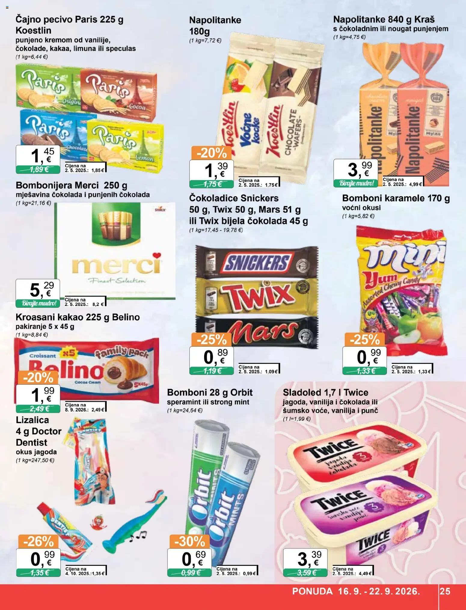KTC katalog akcija strana 25 – vrijedi od 16.9. do 22.9.2026.