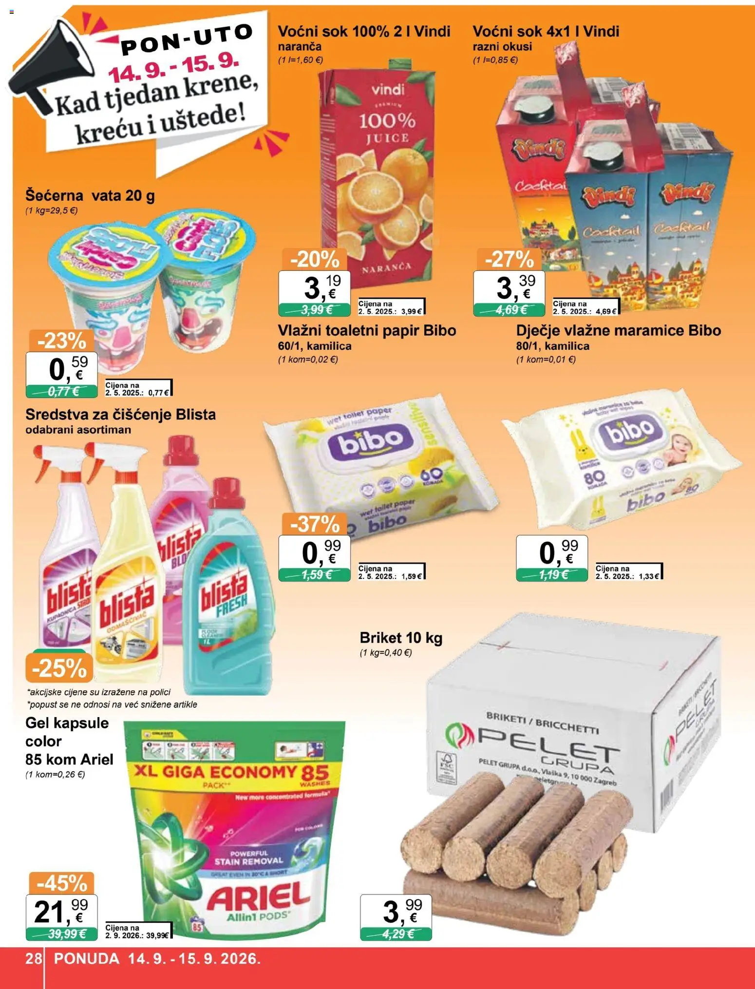KTC katalog akcija strana 28 – vrijedi od 9.9. do 15.9.2026.