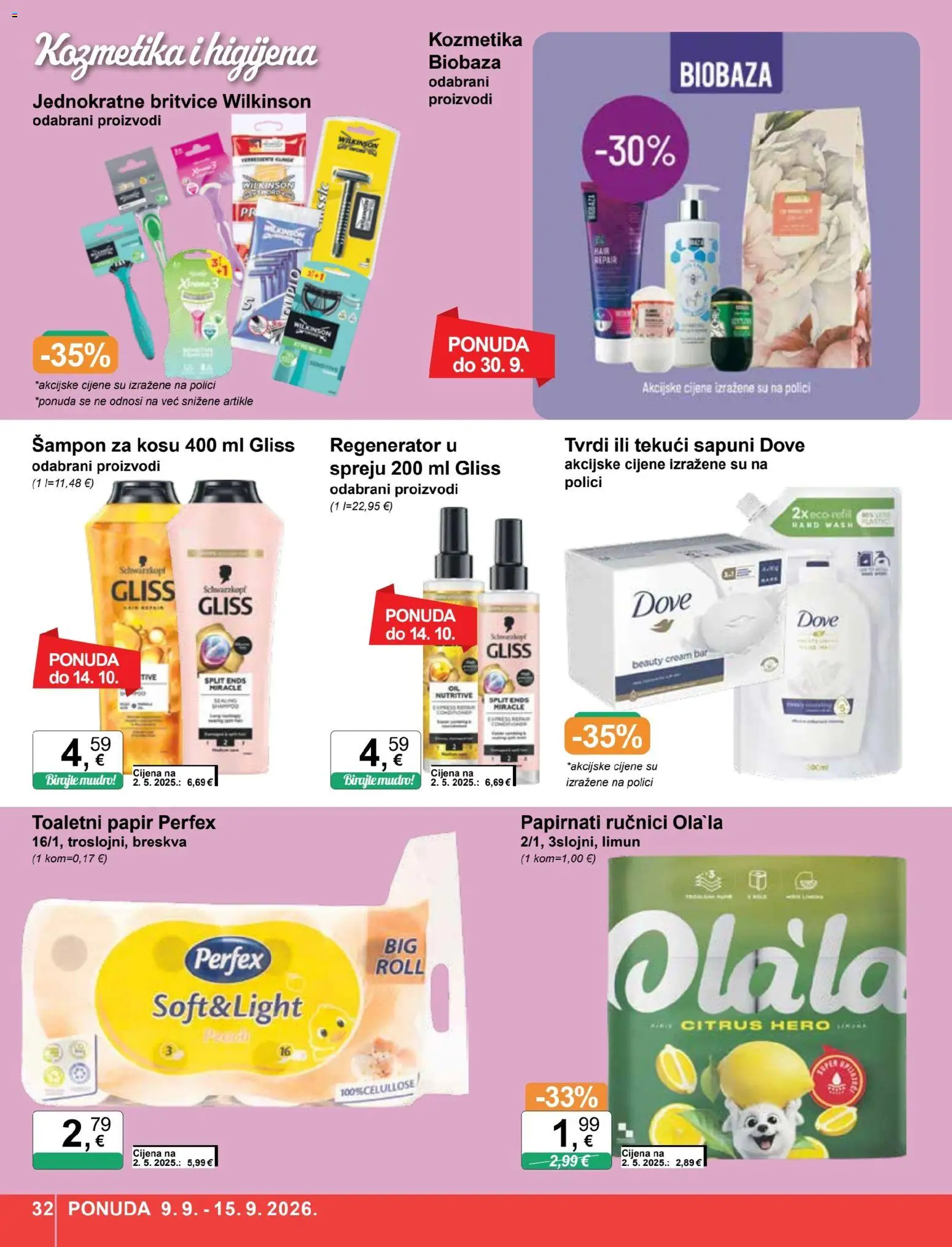 KTC katalog akcija strana 32 – vrijedi od 9.9. do 15.9.2026.