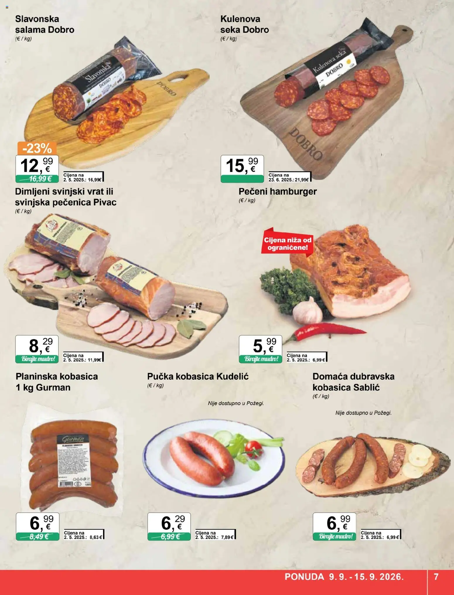 KTC katalog akcija strana 7 – vrijedi od 9.9. do 15.9.2026.
