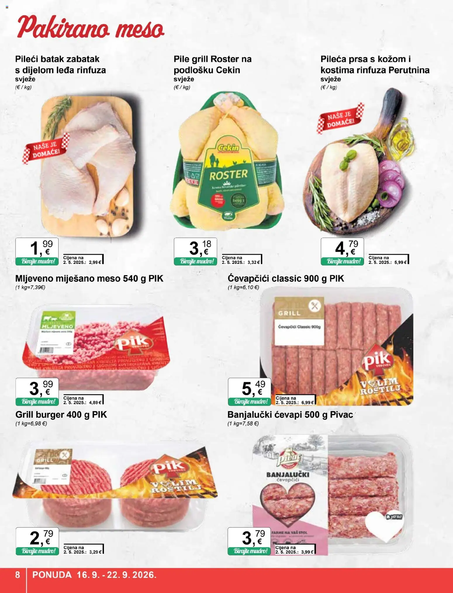 KTC katalog akcija strana 8 – vrijedi od 16.9. do 22.9.2026.