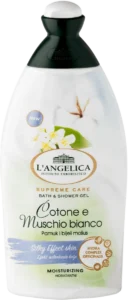 L'Angelica Gel za tuširanje Pamuk i mošus 500ml 0.500 L