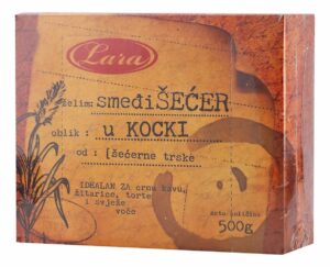 Lara Šećer smeđi u kocki 0.500 kg