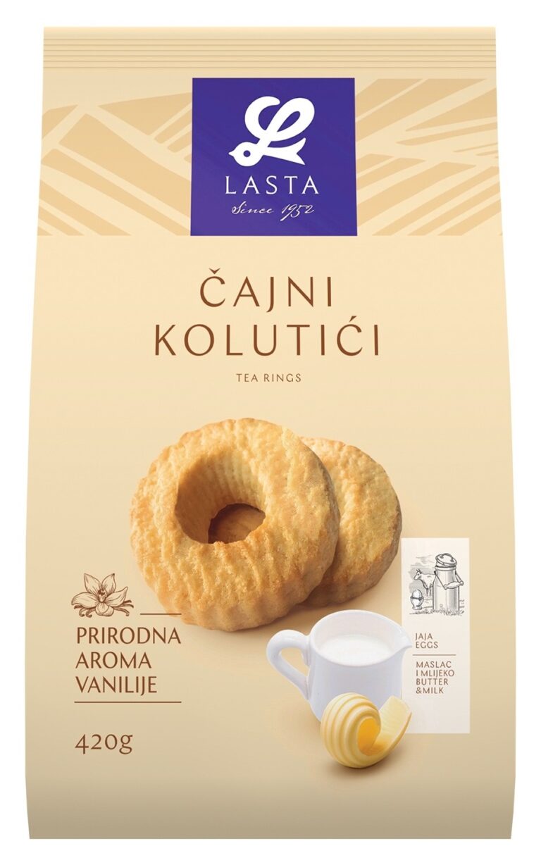 Lasta Čajni kolutići 0.420 kg