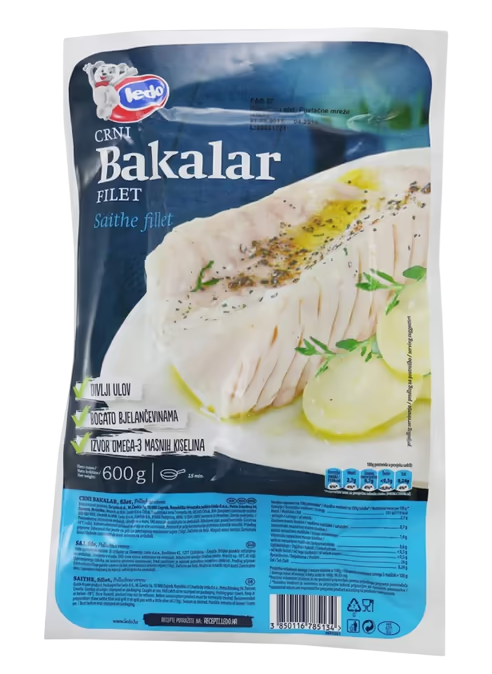 Ledo Crni bakalar filet 0.600 kg